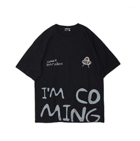 

letter print slim spring o neck street style casual cloth mens long sleeve t shirt fashion, White;black