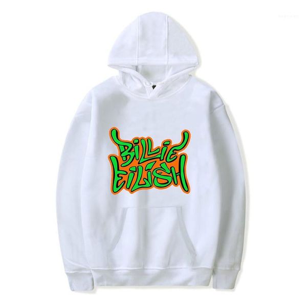 

печатная женская одежда билли эйлиш женские толстовки дизайнер с длинным рукавом с капюшоном пары кофты мода lettes, Black