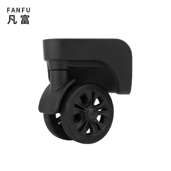 

repair luggage accessories casters luggage accessories replace casters repair replacement suitcase 360 spinner wheels, Black