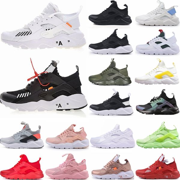 

ultra huarache run ultra 4.0 classical triple white black red off running shoes for mens womens huaraches 1.0 sports sneaker trainers