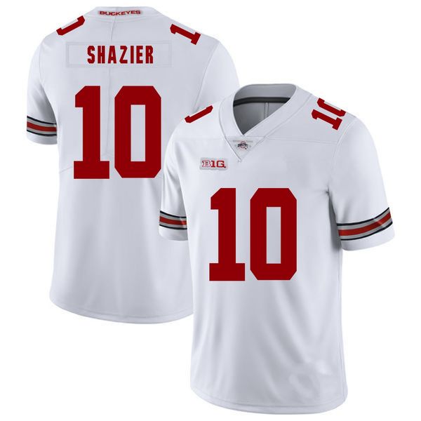 

sam hubbard stitched youth ohio state buckeyes ryan shazier white black red kids ncaa college jersey