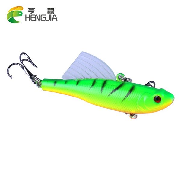 

hengjia 1pcs 6.5cm 17g winter sea hard fishing lure vib bait with lead inside diving