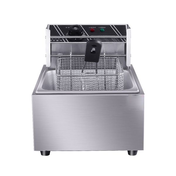 

low price stainless steel deep fryer electric deep fat fryer chicken potato chips deep fying machine frying pan grill