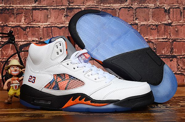 

mens 5s v international flight retro basketball shoes 5 white cement og black camo grey red blue suede fire red sport sneakers 36-47