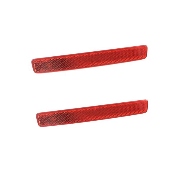 

red lens rear bumper reflector assembly replacement for t5 2004-2011 7e0945105 7e0945106