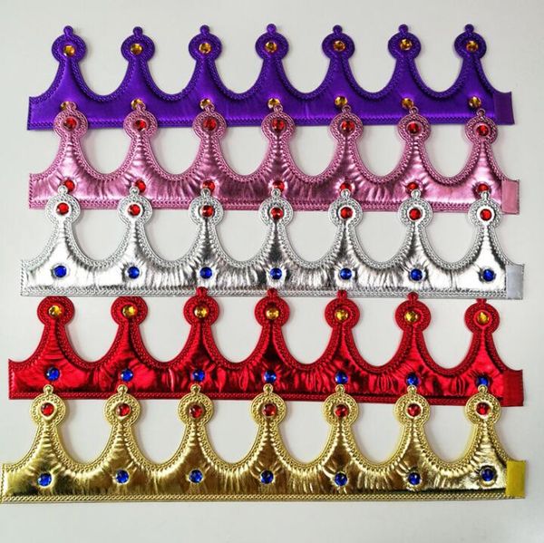 Crown Headwear Bright Crown King Queen Princess Head Hoop Fancy