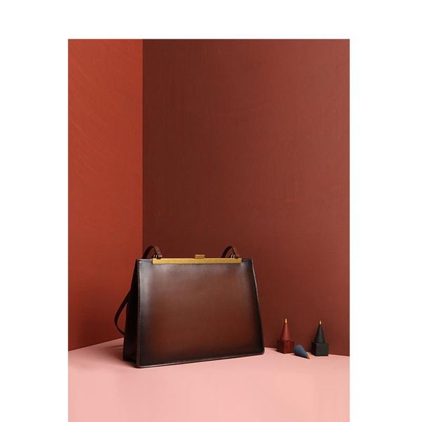 

luxurious2019 excellent go am anna single shoulder handbag clasp clip document square package