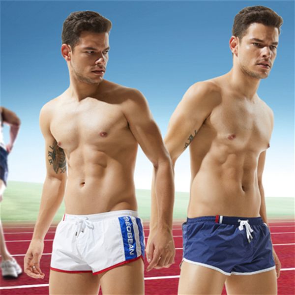 

2019 summer running shorts men sports jogging fitness shorts quick dry mens gym men crossfit sport gyms short pants, Black;blue