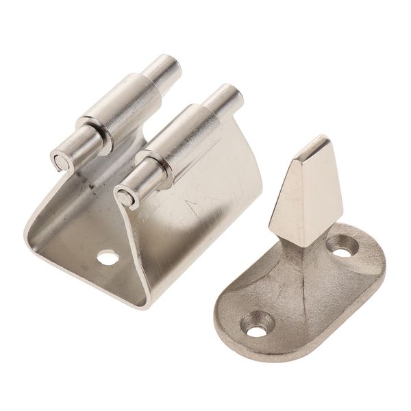 

4pcs heavy duty boat door latch - marine gate scatch & holder - 304 stainless steel