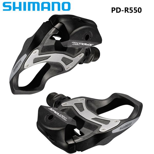 

Hot sale Shimano R550 SPD-SL Clipless Road Pedals Cycling Road self-locking pedal