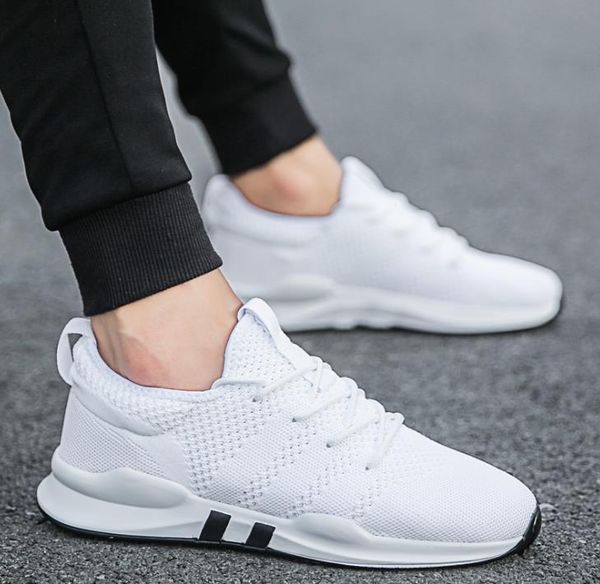 

2019 sports shoes men's breathable running shoes summer mesh net shoes casual non-slip korean version of the trend of deodorant a1