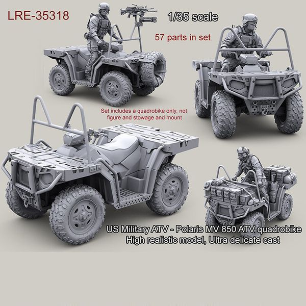

1/35 смола модель комплект американских военных atv-polaris mv 850 atv quadrobike (только автомобиль) неокрашенные и в разобранном виде бесп