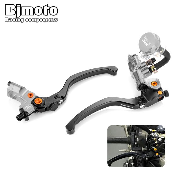 

bjmoto universal 19mm 7/8" 22mm motorcycle front brake master cylinder clutch lever cable motorbike hydraulic pump brakes levers