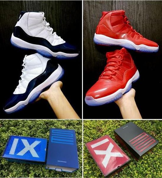 

quality win like 82 wholesale ice blue space jam 11 unc 11s midnight navy blue win like 96 gym red with box basketball shoes