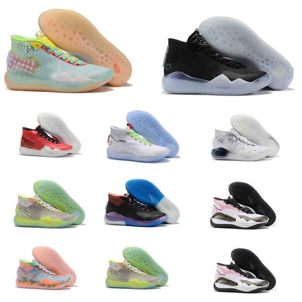 

new arrival mens trainers kd 11 ep 2020 pink paranoid oreo ice basketball shoes original kevin durant xi kd11 sneakers size 40-46