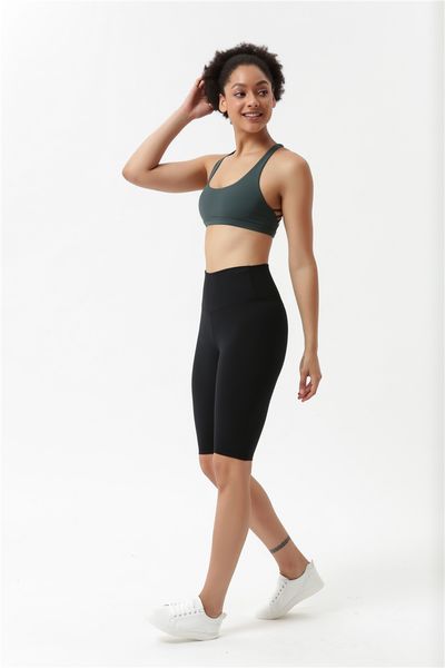 

customs high waisted knee length butt lifting yoga pants women under dress fitness workout gym leggings, Black;white