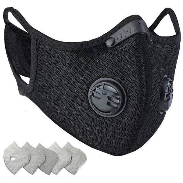 

- Загрязнение-пылевая маска для лица с 15 дополнительными угольными фильтрами N99 2 клапана для сварочной маски-загрязнение спортивная Маска