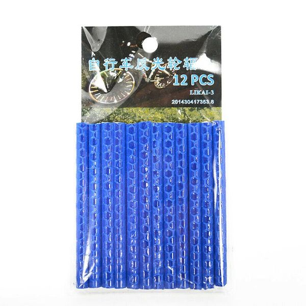

новая 3 packs велосипеды отражающего света колесо безопасность клип tube предупреждение light велоспорт автомобили стайлинг
