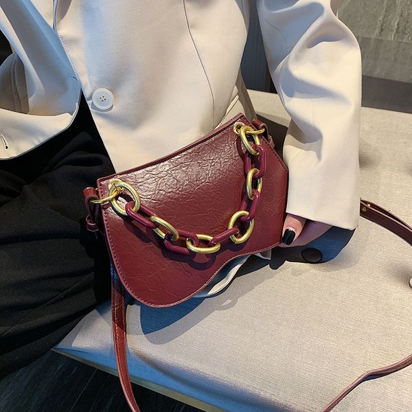 

сумка женская новая hua ban bao niche простая личность наплечная сумка плечо