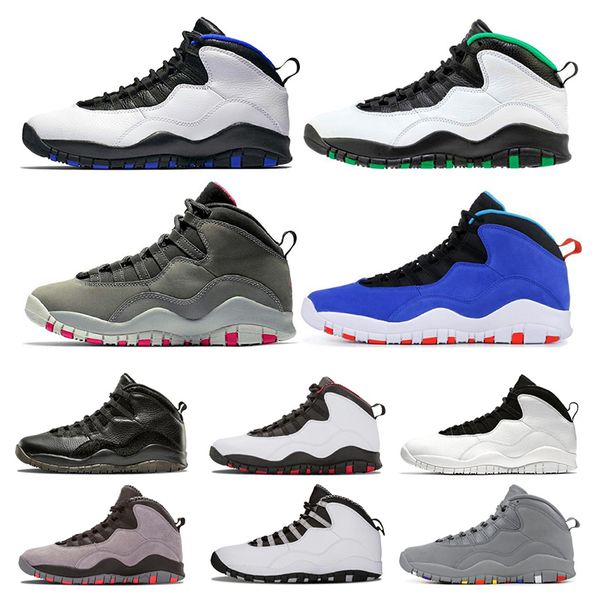 

classic 10 10s mens basketball shoes seattle orlando dark smoke grey tinker cement chicago mens trainers sports sneakers size 7-13