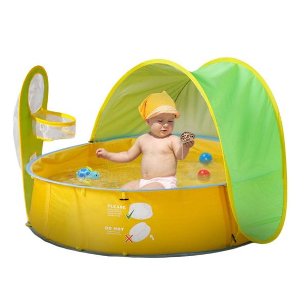

up baby beach tent uv protection awning portable children's game tent