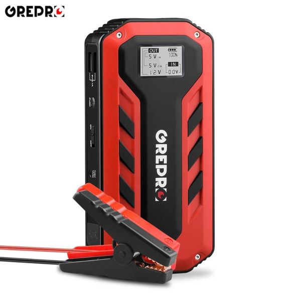 

car jump starter 12v car buster 1000a vehicle emergency battery auto battery starter power bank powerful led light