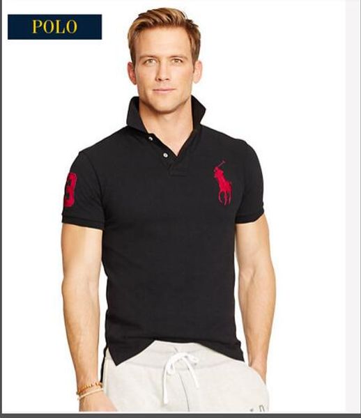 

дизайнер поло рубашки мужчин l2 Ральф Рубашки Lauren женщин с коротким рукавом рубашки поло мужчин рубашки поло высокого качества Solid Color Размер S-2XL