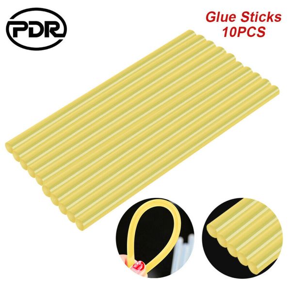

pdr 10 pieces glue sticks paitless dent removal tools dent damage repair tools