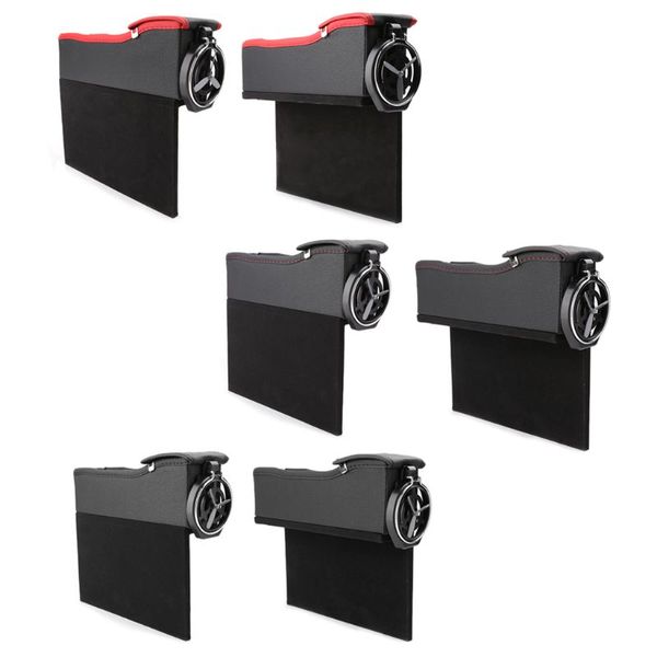 

car seat crevice storage box with gap pocket cup holder phone case coin box automobiles seat crevice stowing tidying