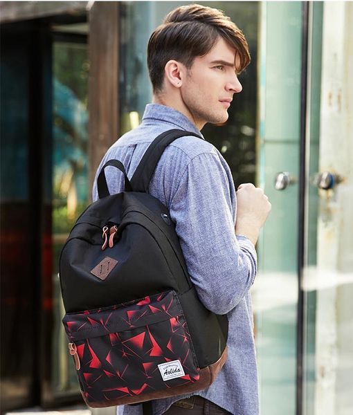 

роскошные путешествия на открытом воздухе письмо отпечатано школьные сумки для мужчин женщин студенты рюкзаки double мешки плеча горячие про