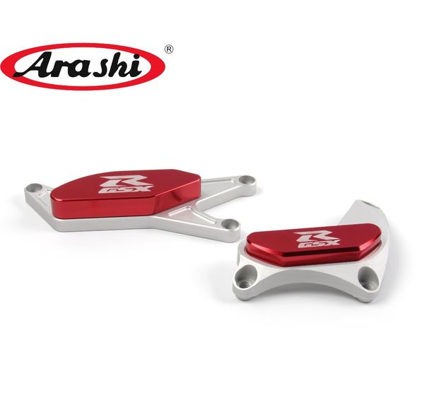 

arashi 1 set for gsxr1000 cnc engine sliders protector engine frame cover gsxr gsx-r 1000 k6 k7 k8 2005 2006 2007 2008