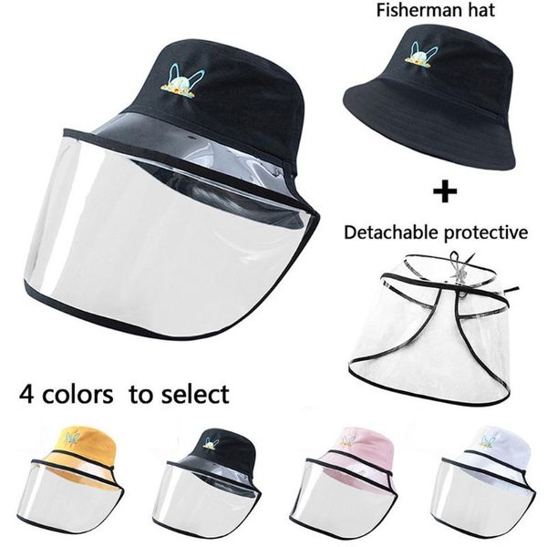

защитная шляпа пылезащитный чехол дети мальчики девочки рыбак съемная шапка шляпа, Yellow