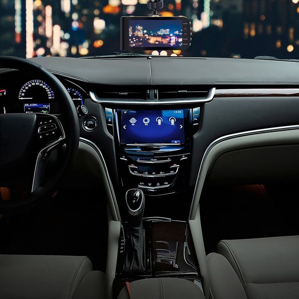 

se002 4 inch professional dual lens camera car dvr vehicle video parking recorder g-sensor night vision dash cam