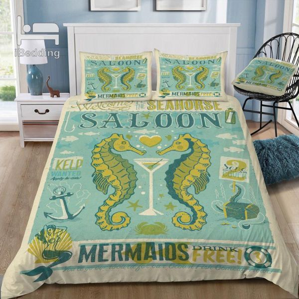 

seahorse saloon 3d комплек поелн пѬинадлежноей пеан пододелник set  king twin