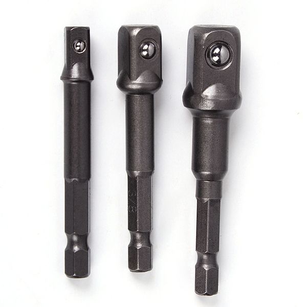 

3pcs/set 1/4" hex power drill driver socket wrench adapter sleeve extension bar bit for electric screwdriver power drill tools