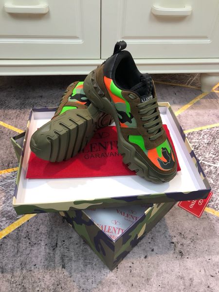 

high-end luxury women's men's jogging casual shoes outdoor sports climbing shoes triple retro platform army green camping shoes nt, Black