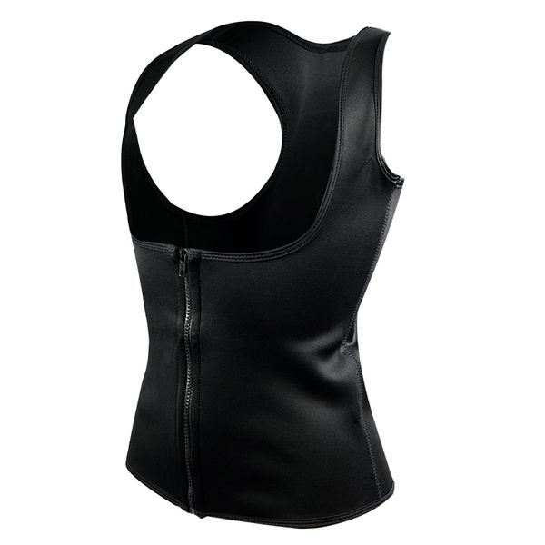 

neoprene body shaper slimming waist trainer vest women new 2019, Black;white