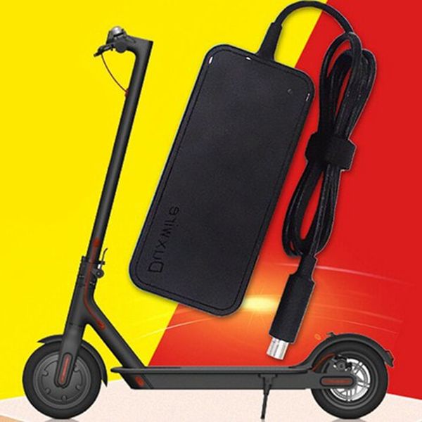 

mijia practical scooter battery dedicated charger for xiaomi m365 electric scooter - black u.s. regulations/european regulations
