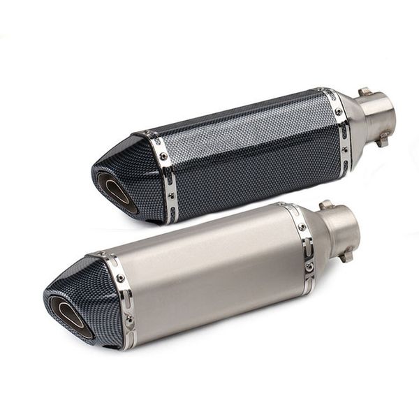 

exhaust pipe motorcycle muffler for escape pitike db killer nmax cb650f ybr 125 sv650 cbr250r gsr 600