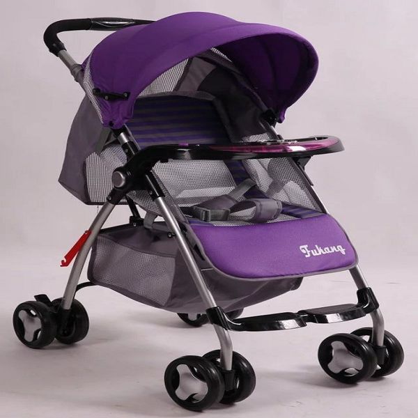 

children stroller scientific design folds easily and conveniently 0-3 years 7 kg carrying capacity 25 kg. steel frame eva wheels