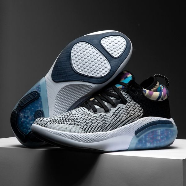 

spring men's trend sneakers comfortable outdoor women running shoes gym shoes full palm particles men sports