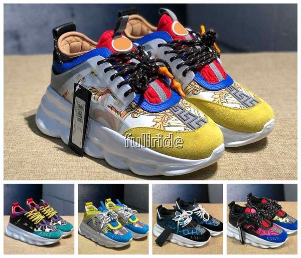 

Высокое качество цепной реакции Роскошные дизайнерские туфли мужская женская 2019