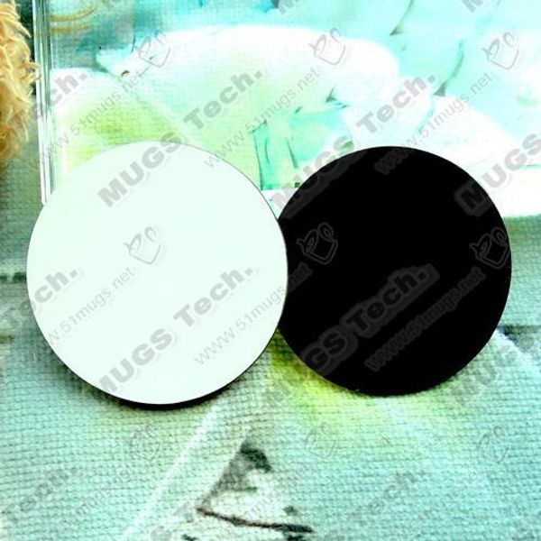 

100pcs lot sublimation blank diy fridge magnets wooden round mdf personal refrigerator sticker creative magnets birthday gift