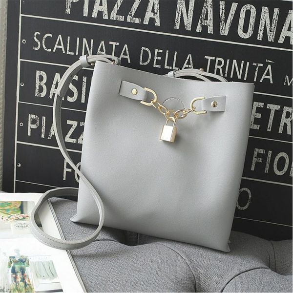 

women girls leather bucket handbag shoulder bag tote purse satchel crossbody f42a