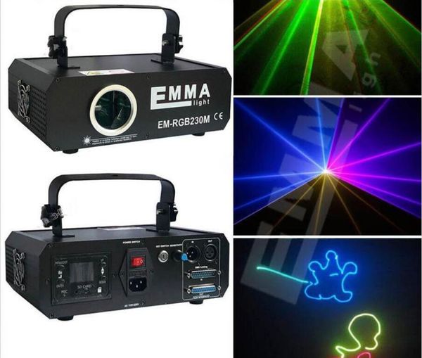 

1w rgb dmx ilda full color la er light 1 watt auto ound control program dj tage effect 1000mw