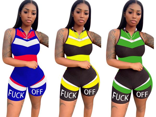 

shorts 3d irregular print rompers v neck ladies clothing summer womens designer jumpsuits long sleeve #82927, Black;white