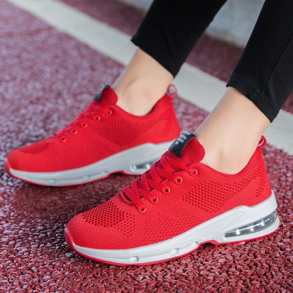 

#sw women mesh breathable air cushion outdoor shoes sneakers wild casual running shoes 2019 comfortable footwear