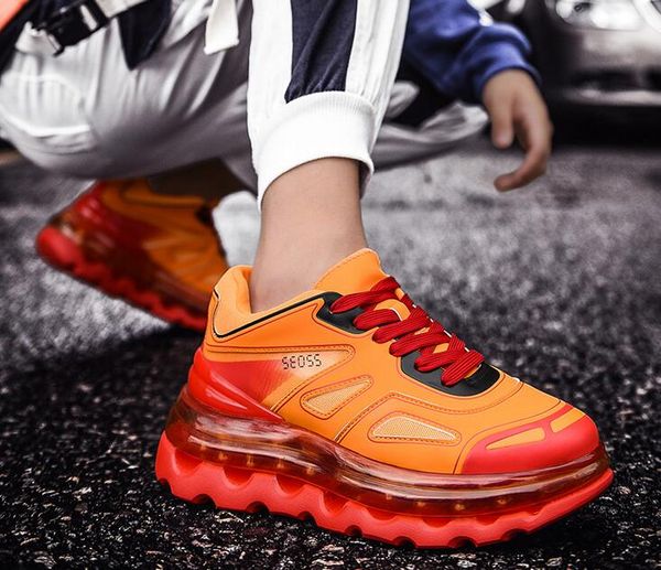 

the latest est men's full palm cushion sports shoes new 5 generations of tide shoes specials youth shock absorber running shoes shi