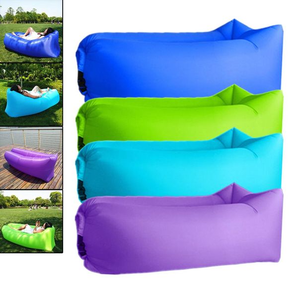 

picnic mat beach mat inflatable sofa lazy bag air sofa bed moistureproof pad air lounger chair outdoor camping
