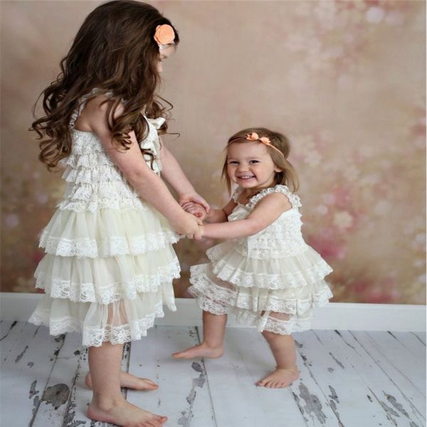 

dress for girl baby girls dress clothes newborn baptism infant lace dresses flower children dresses kids wedding one-piece, Red;yellow